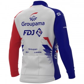 Maillot vélo 2021 Groupama-FDJ Manches Longues N001